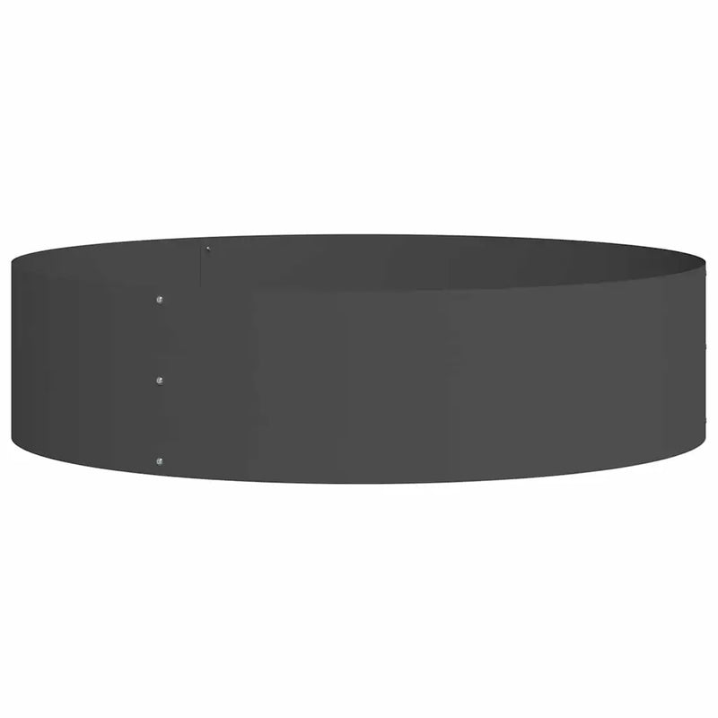 Planter Ring 5 pcs Black 80 x 80 x 20 cm Cold-rolled Steel
