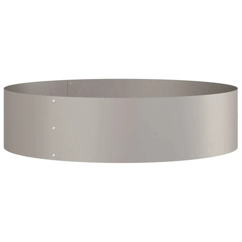 Planter Ring Rusty 80 x 80 x 20 cm Weathering Steel