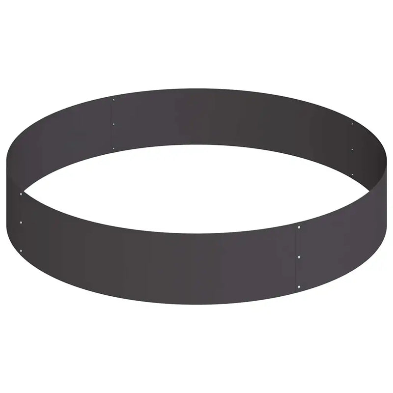 Garden Planter Black 120 x 120 x 20 cm Cold-rolled Steel