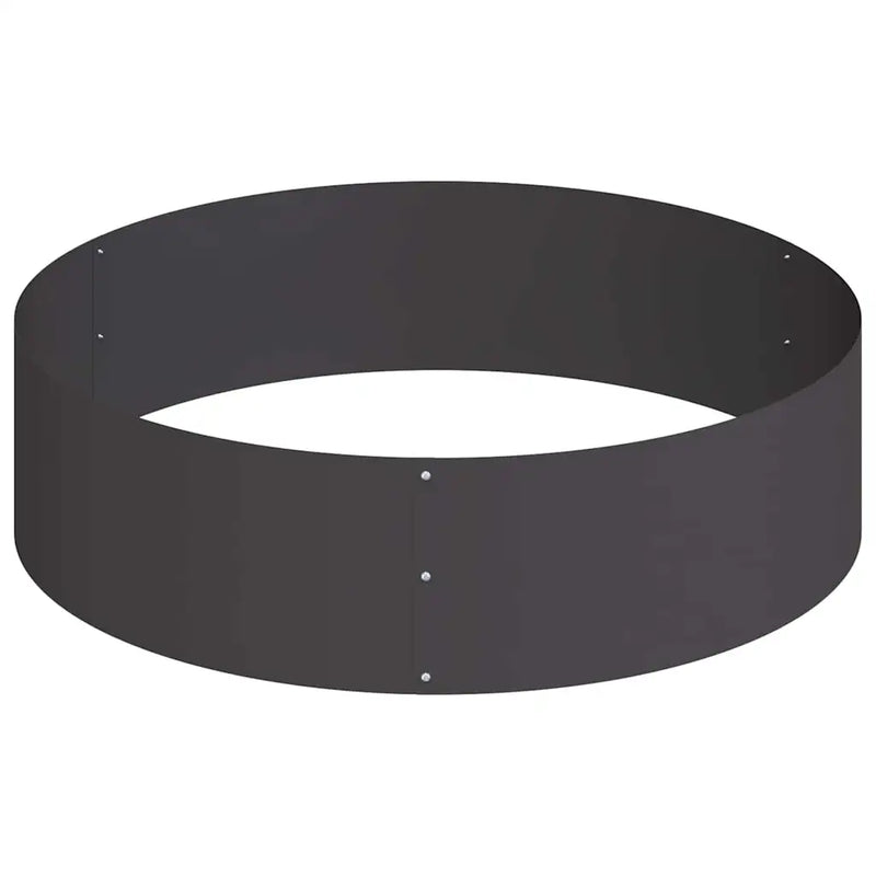 Garden Planter Black 120 x 120 x 20 cm Cold-rolled Steel
