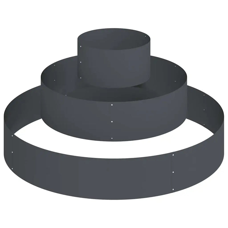 Garden Planter Anthracite 120 x 120 x 20 cm Cold-rolled Steel
