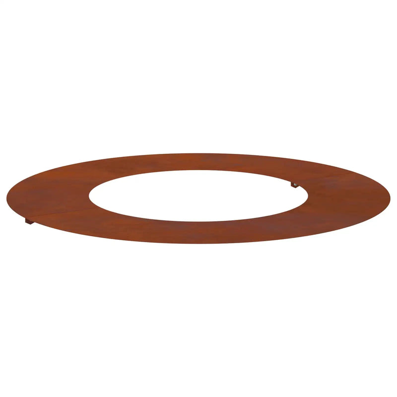 suitable for Flat Tree Ring Brown ��40 / 70 cm Weathering Steel