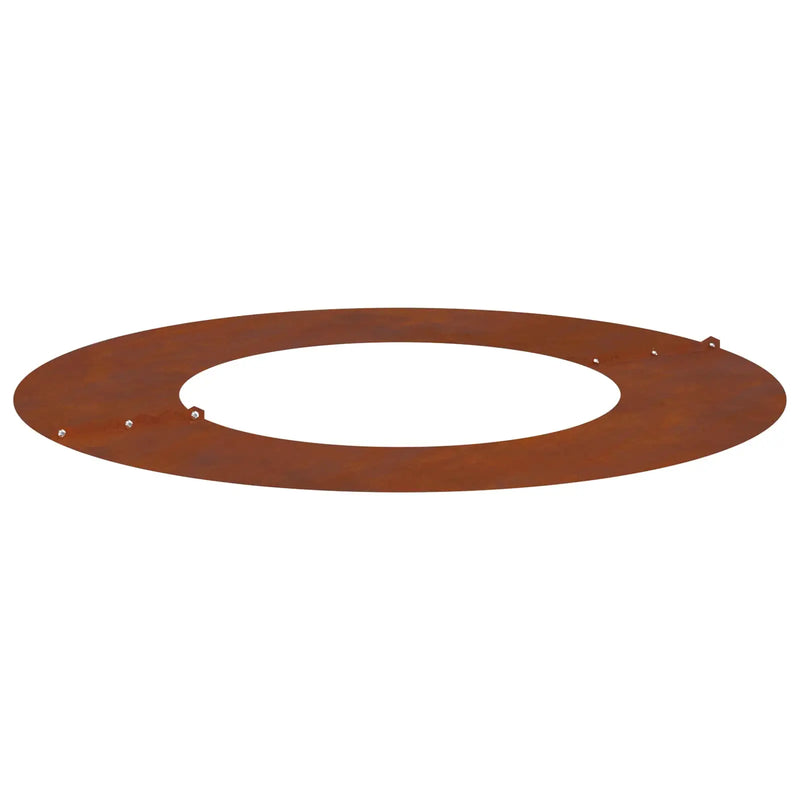 suitable for Flat Tree Ring Brown ��40 / 70 cm Weathering Steel