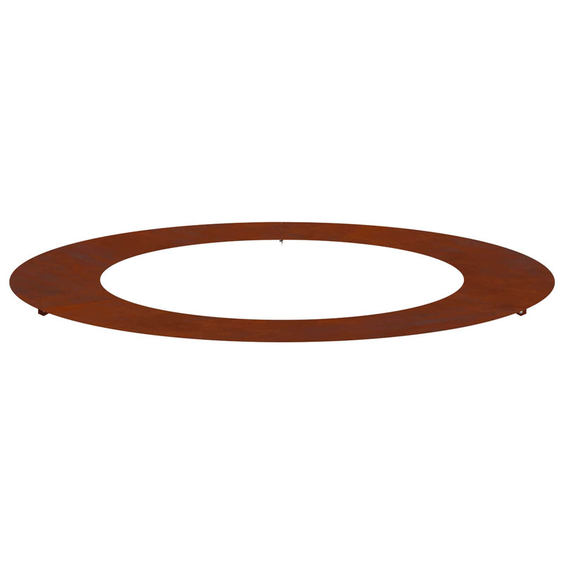 suitable for Flat Tree Ring Brown ��60 / 90 cm Weathering Steel