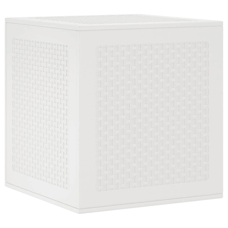 Storage Box with Storage White 55 x 53 x 57 cm Polypropylene