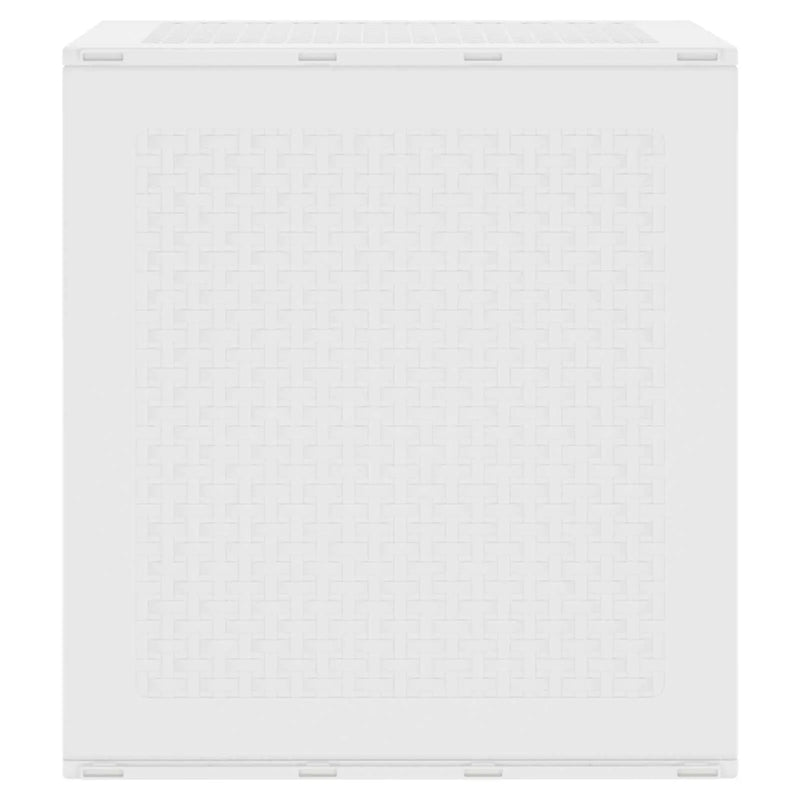 Storage Box with Storage White 55 x 53 x 57 cm Polypropylene