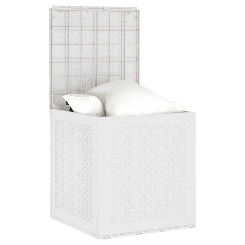 Storage Box with Storage White 55 x 53 x 57 cm Polypropylene