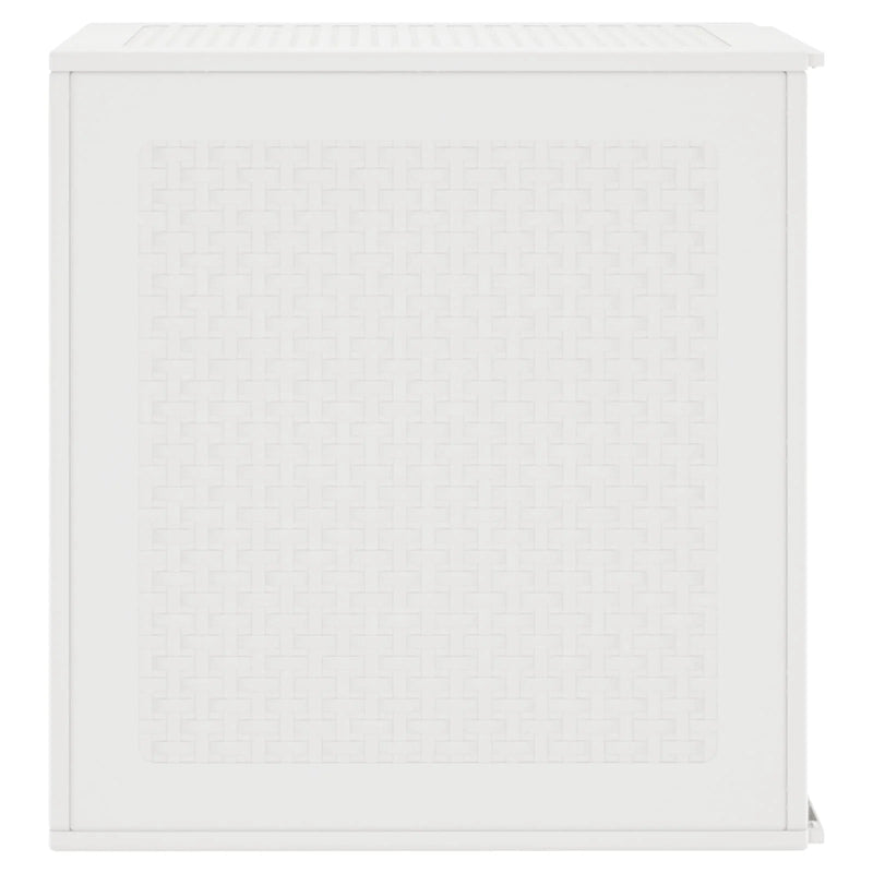 Storage Box with Storage White 55 x 53 x 57 cm Polypropylene
