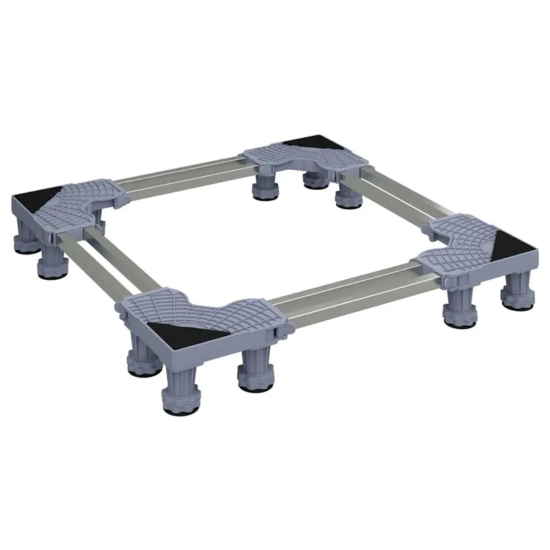Washing Machine Base Grey 67 x 67 x 12 cm Stainless Steel