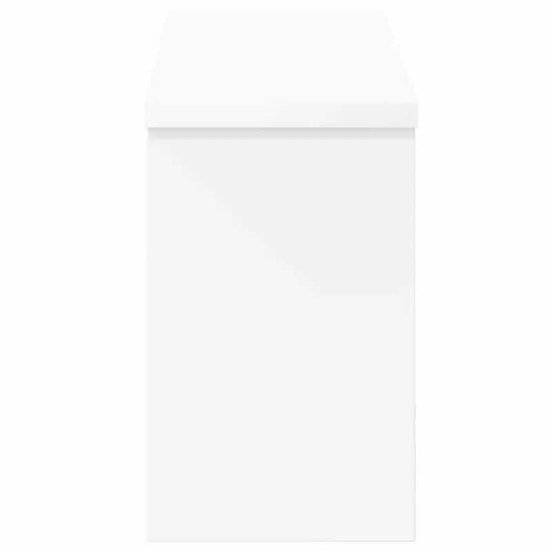 Wall-Mounted Coat Rack White 50 x 16 x 26 cm Engineered wood
