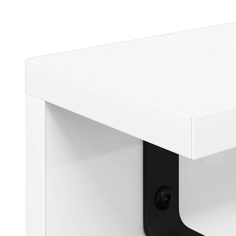 Wall-Mounted Coat Rack Wall-mounted White 60 x 10,5 x 10,5 cm