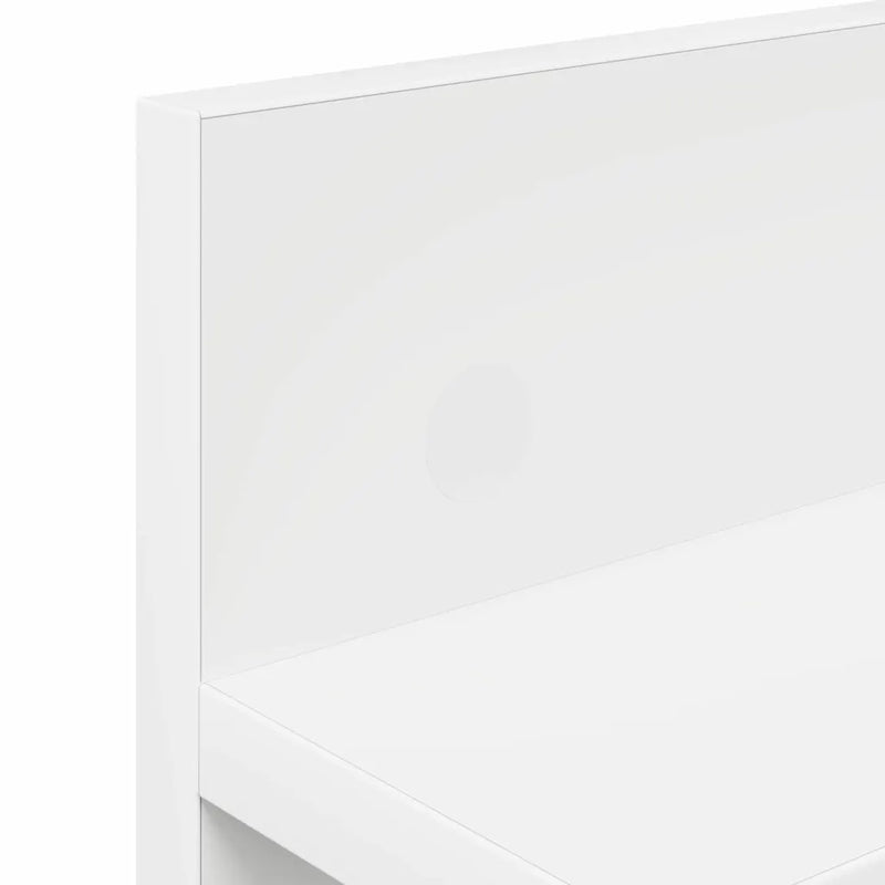Wall-Mounted Coat Rack White 60 x 10,5 x 18 cm Engineered wood