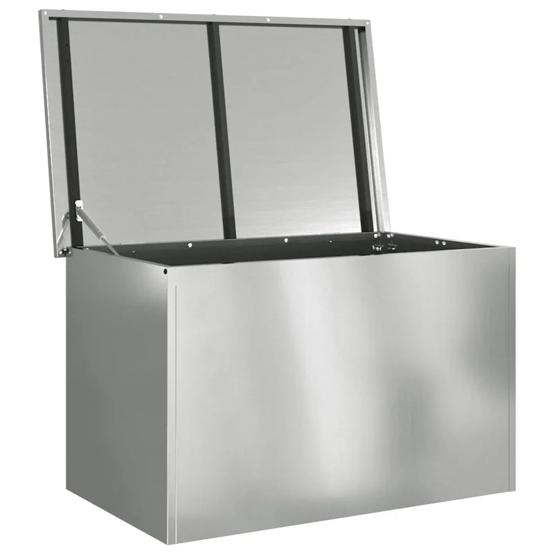 Garden Storage Cushion Box Galvanised Steel 80 x 50,5 x 50 cm