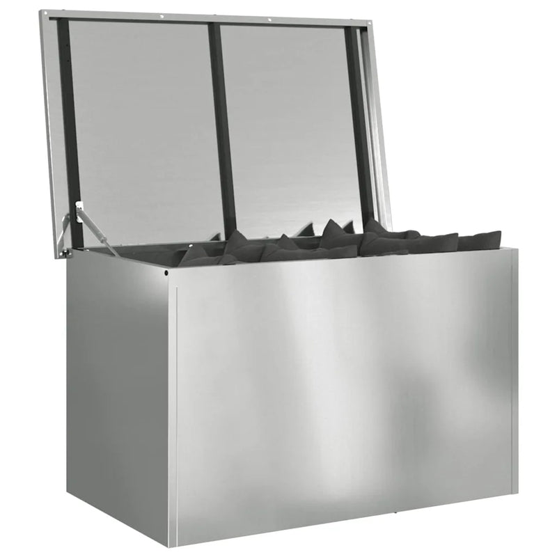 Garden Storage Cushion Box Galvanised Steel 80 x 50,5 x 50 cm