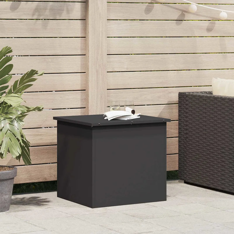 Garden Storage Cushion Box Galvanised Steel 55 x 50,5 x 50 cm