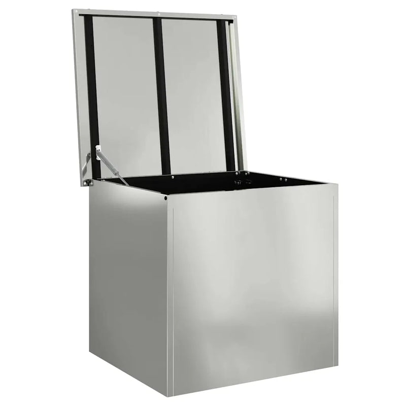 Garden Storage Cushion Box Galvanised Steel 55 x 50,5 x 50 cm
