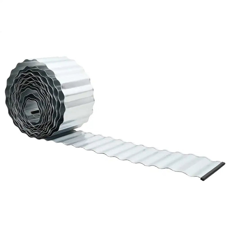 Lawn Edge Silver 1000 x 20 x 0.03 cm