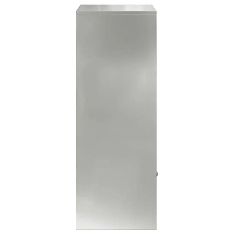 Parcel Drop Box Black 41 x 38 x 103 cm Galvanised Steel