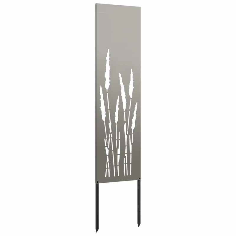 Garden Privacy Screen Rusty 32 x 140 cm Weathering Steel