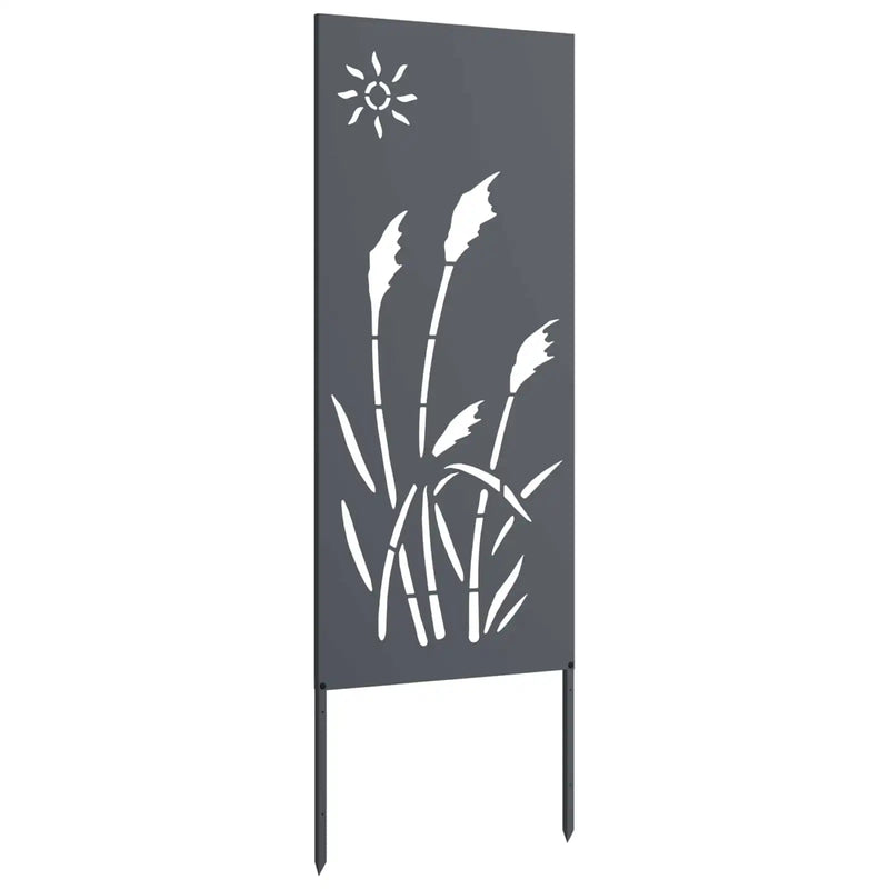 Garden Privacy Screen Anthracite 50 x 140 cm Cold-rolled steel