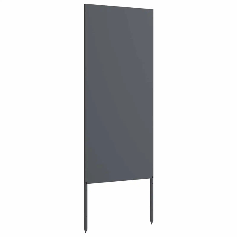 Garden Privacy Screen Anthracite 50 x 140 cm Cold-rolled steel