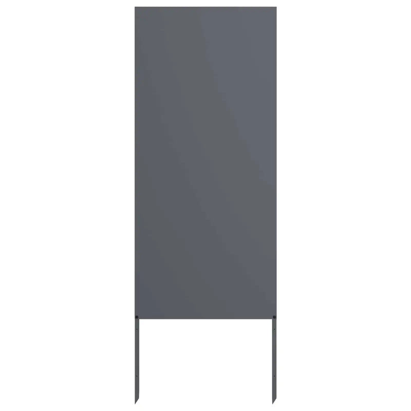 Garden Privacy Screen Anthracite 50 x 140 cm Cold-rolled steel