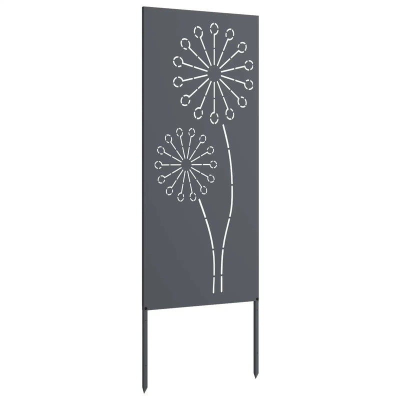 Garden Privacy Screen Anthracite 50 x 140 cm Cold-rolled steel