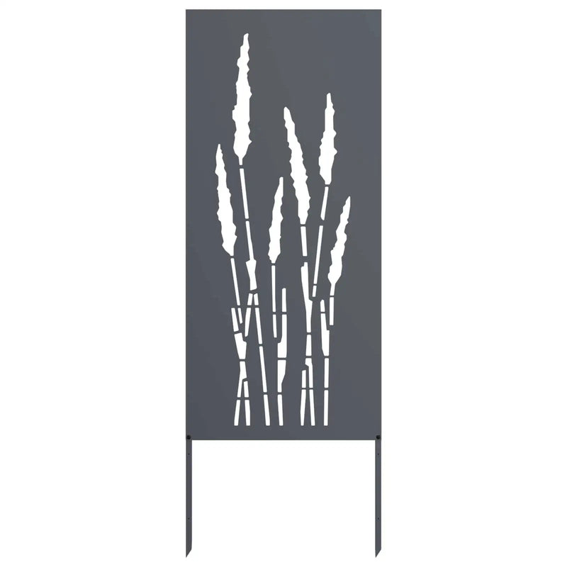 Garden Privacy Screen Anthracite 50 x 140 cm Cold-rolled steel