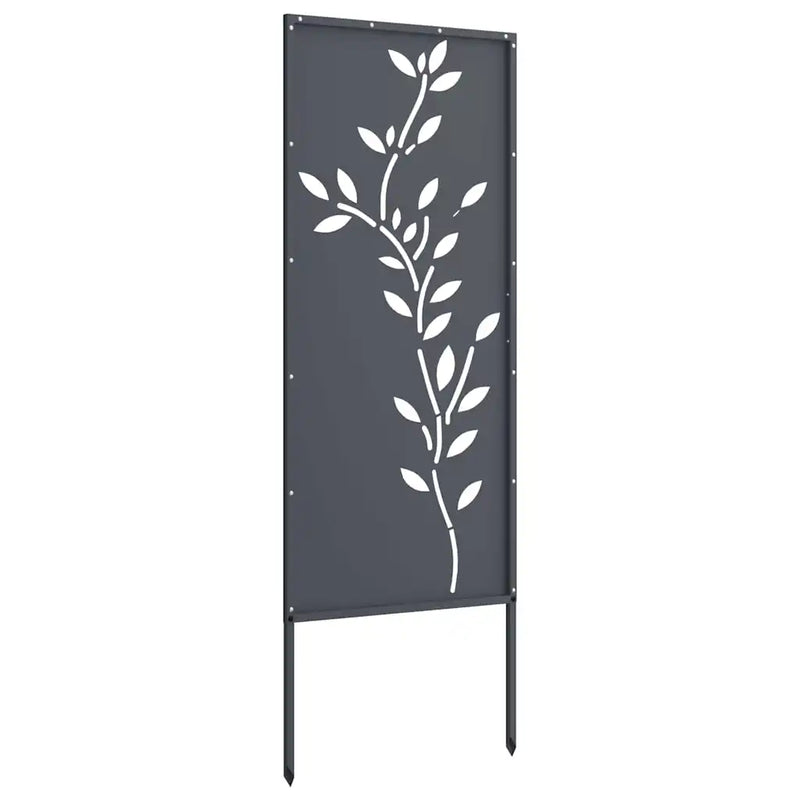 Garden Privacy Screen Anthracite 50 x 140 cm Cold-rolled steel
