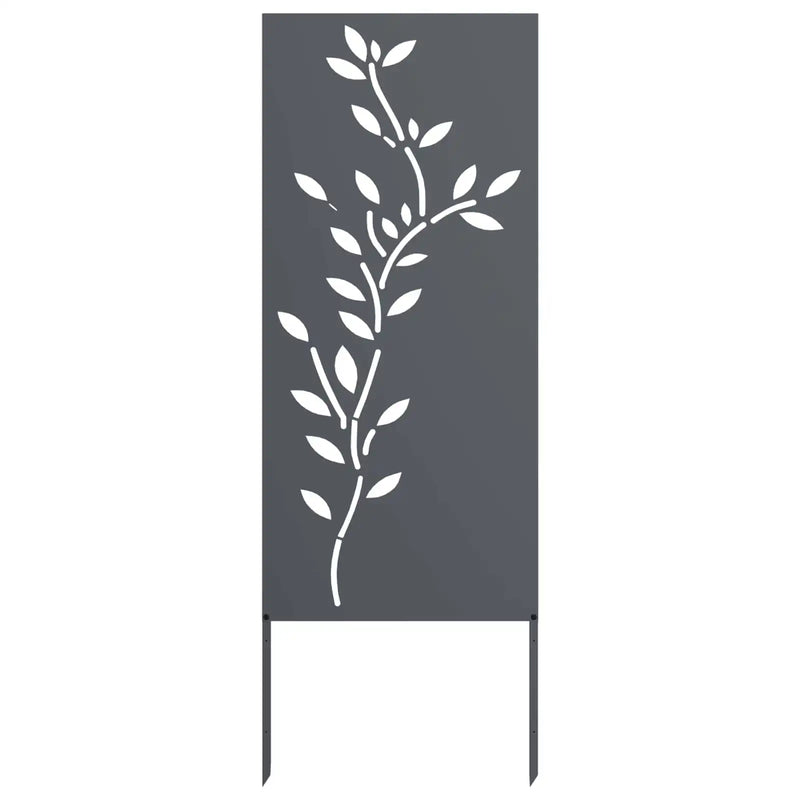 Garden Privacy Screen Anthracite 50 x 140 cm Cold-rolled steel