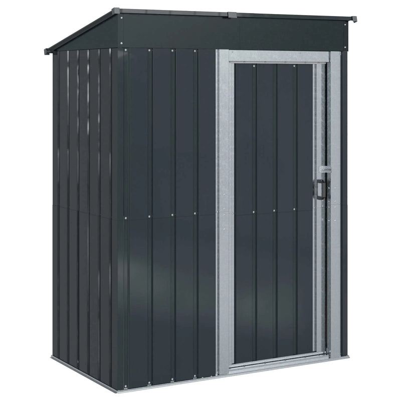 Garden Sheds Anthracite 137 x 81 x 180 cm Metal