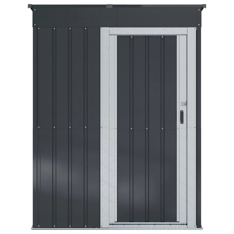 Garden Sheds Anthracite 137 x 81 x 180 cm Metal