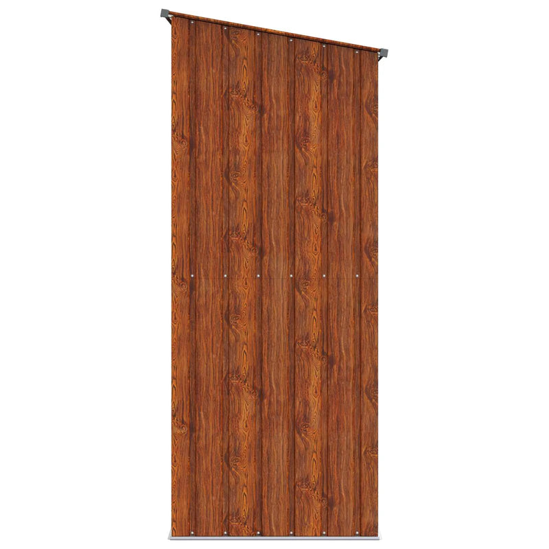 Garden Sheds Brown 103 x 86 x 200 cm Metal