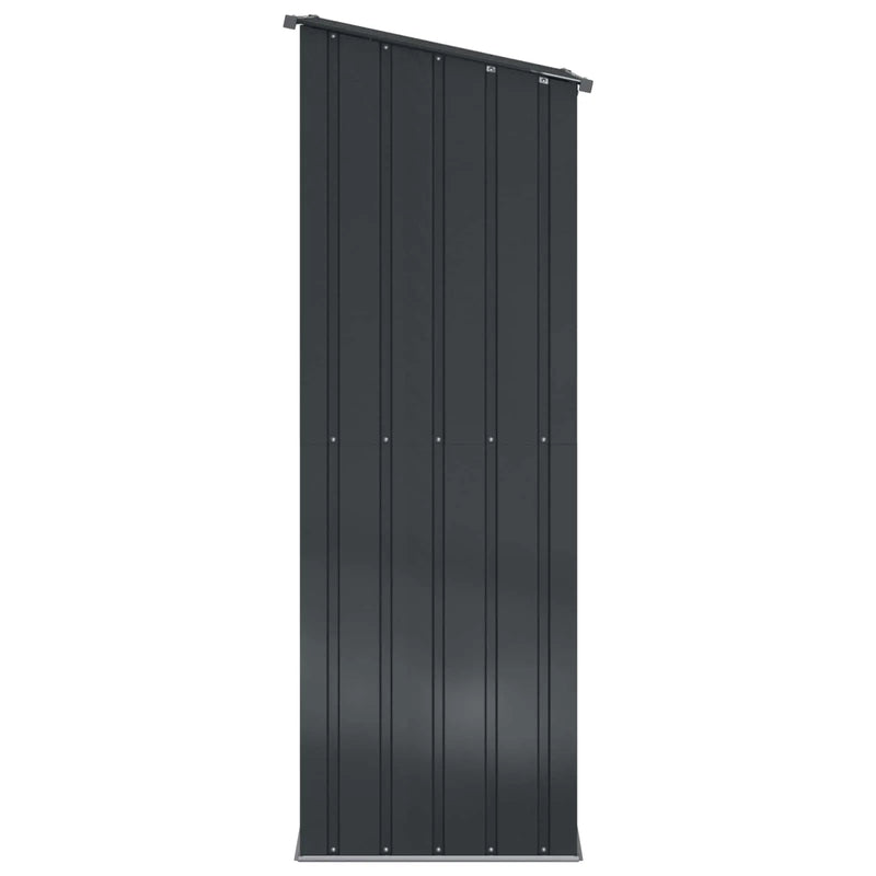Garden Sheds Anthracite 140.5 x 74 x 200 cm Metal