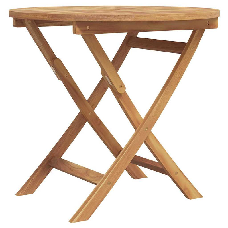 vidaXL Garden Dining Set 2 pcs Brown Solid teak wood