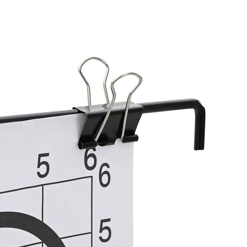 Target Stand Folding Black and White 82,5 x 51 x 150 cm Metal