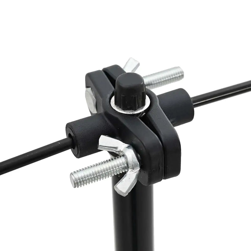 Target Stand Folding Black and White 82,5 x 51 x 150 cm Metal