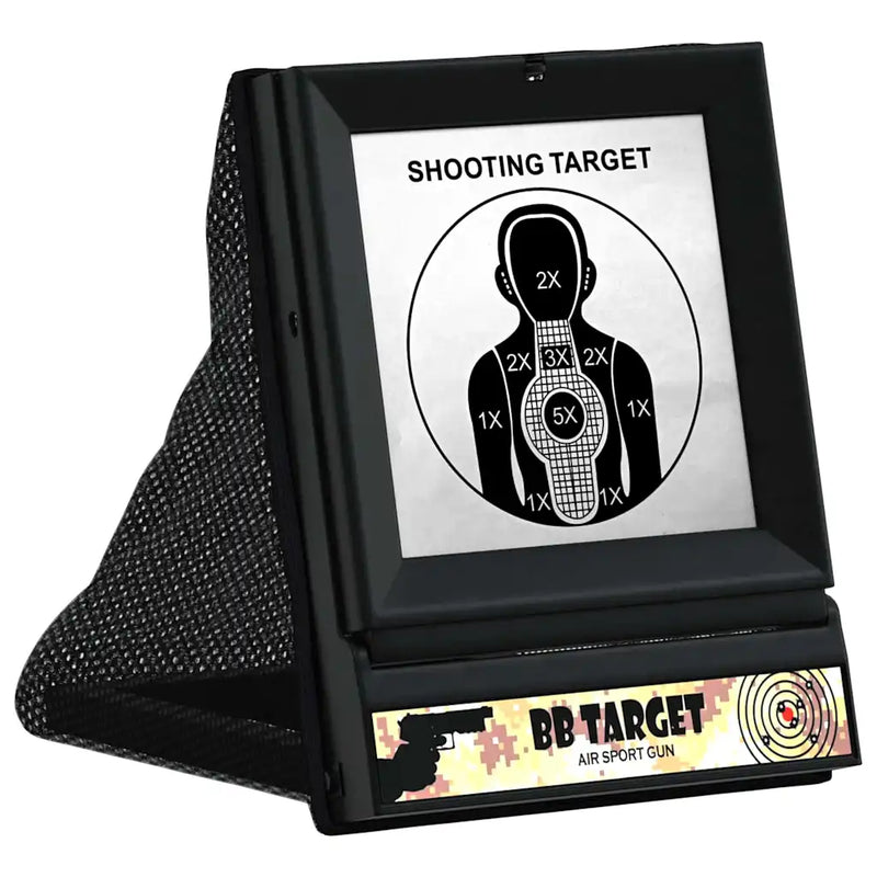 Airsoft Target Black 19 x 26 x 25 cm Plastic