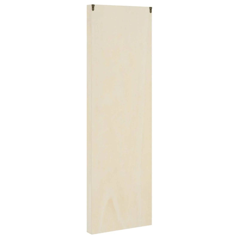 Wall Display Case Beige 30 x 4,5 x 96 cm Engineered Wood