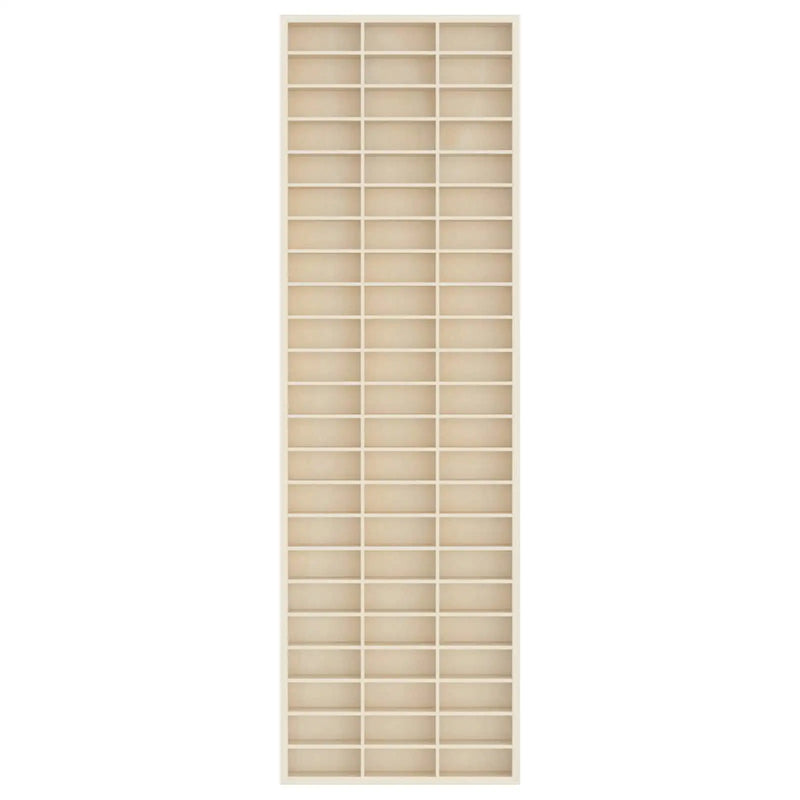Wall Display Case Beige 30 x 4,5 x 96 cm Engineered Wood