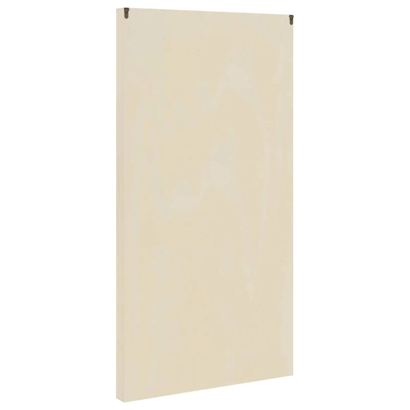 Wall Display Case Beige 50 x 4,5 x 96 cm Engineered Wood