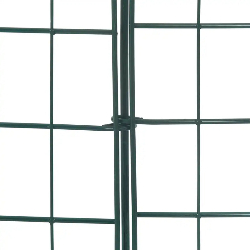 Pond Fence Set 5 pcs Green 100 x 50 cm Steel