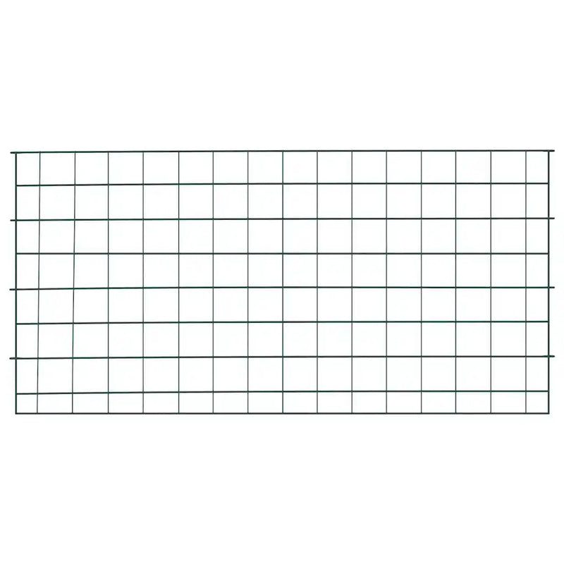 Pond Fence Set 5 pcs Green 100 x 50 cm Steel