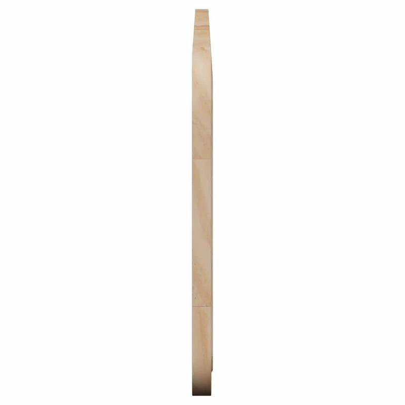 Headboard with Headboard Natural 140 x 55 x 3 cm Rattan