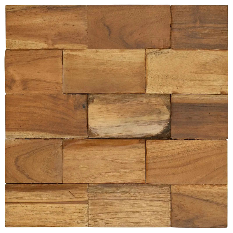 Storage Stool Brown 40.5 x 39.5 x 45 cm Solid Teak Wood