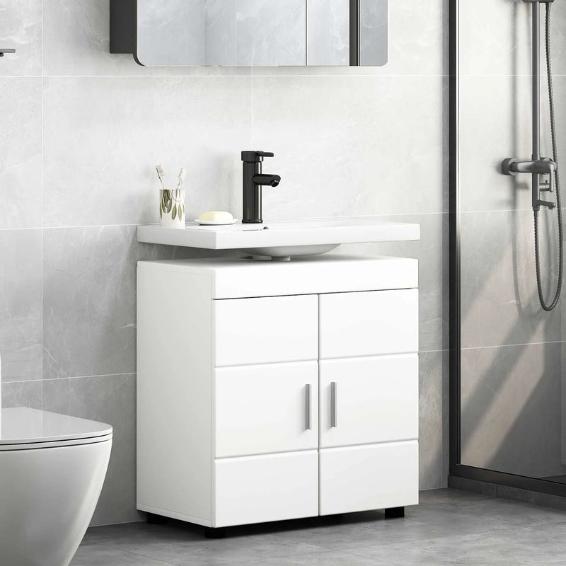 Bathroom Cabinet Set TULUM White 60 x 34 x 63 cm