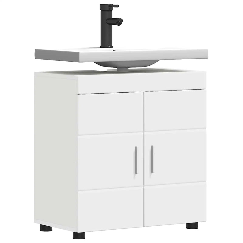 Bathroom Cabinet Set TULUM White 60 x 34 x 63 cm