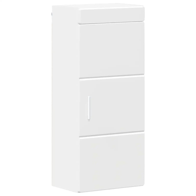 Bathroom Wall Cabinet TULUM White 37 x 24,5 x 86 cm