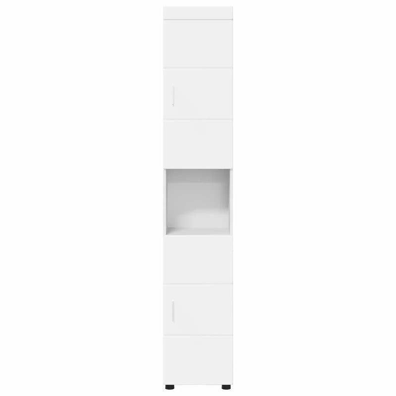 Bathroom Cabinet Set TULUM White 37 x 31,5 x 203 cm