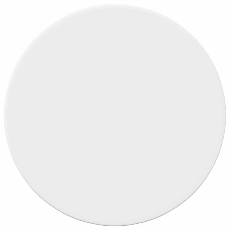 Table Top �� 50 x 1,5 cm Round Engineered Wood White
